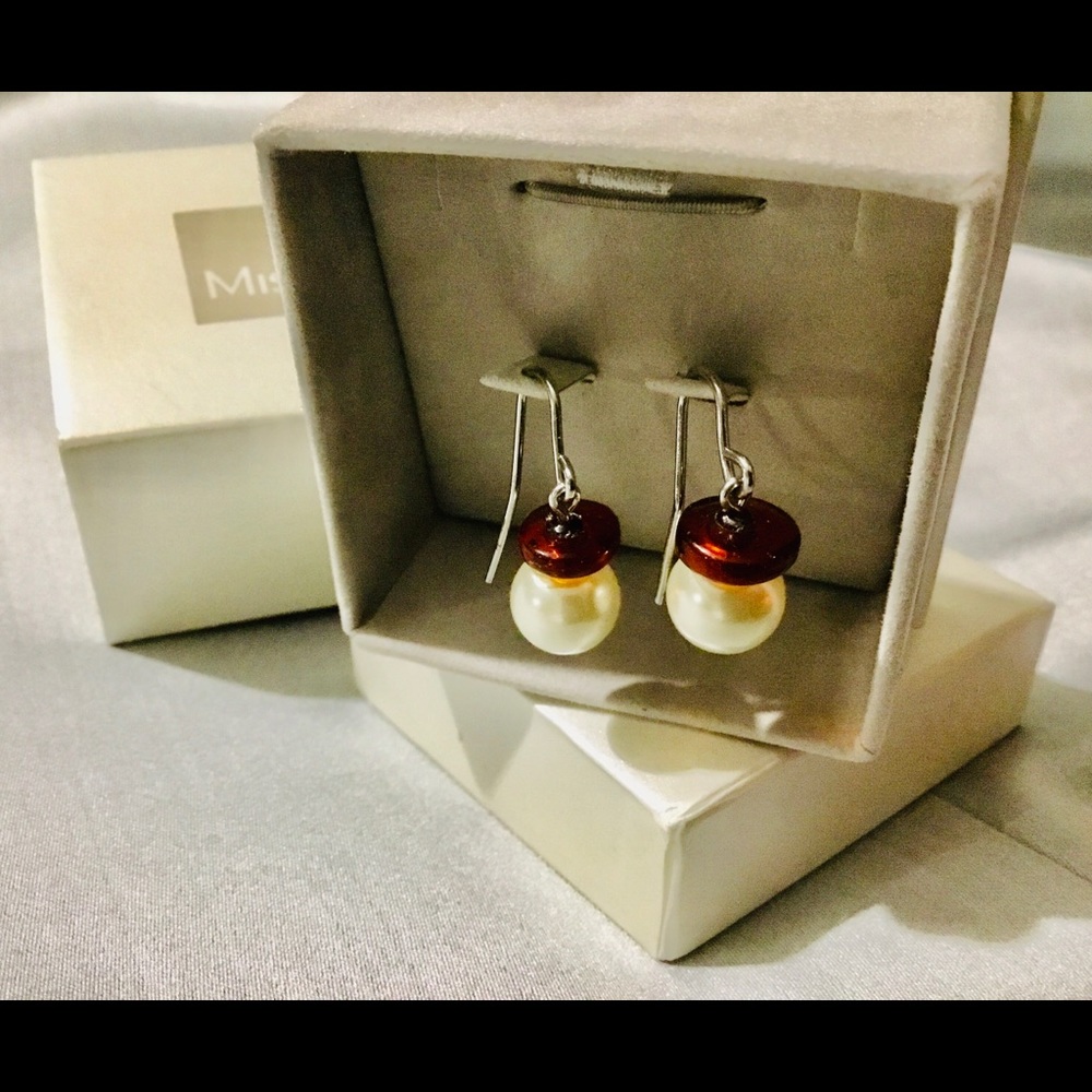 Misaki pearl earrings